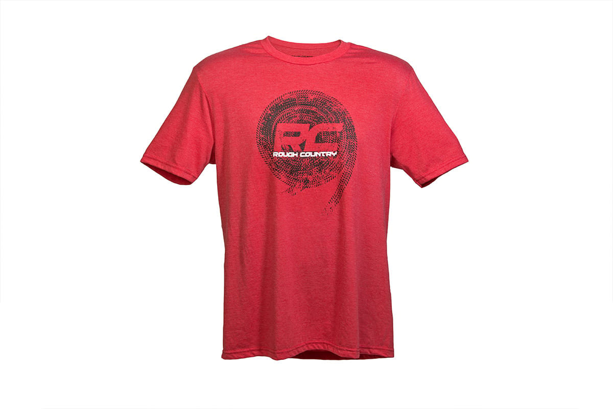 Rough Country T-Shirt | Donut | Red | Size SM