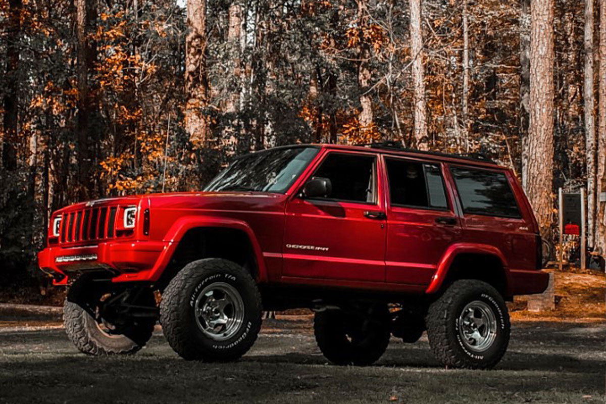 4.5 Inch Lift Kit | RR springs | Jeep Cherokee XJ 2WD / 4WD (1984-2001)