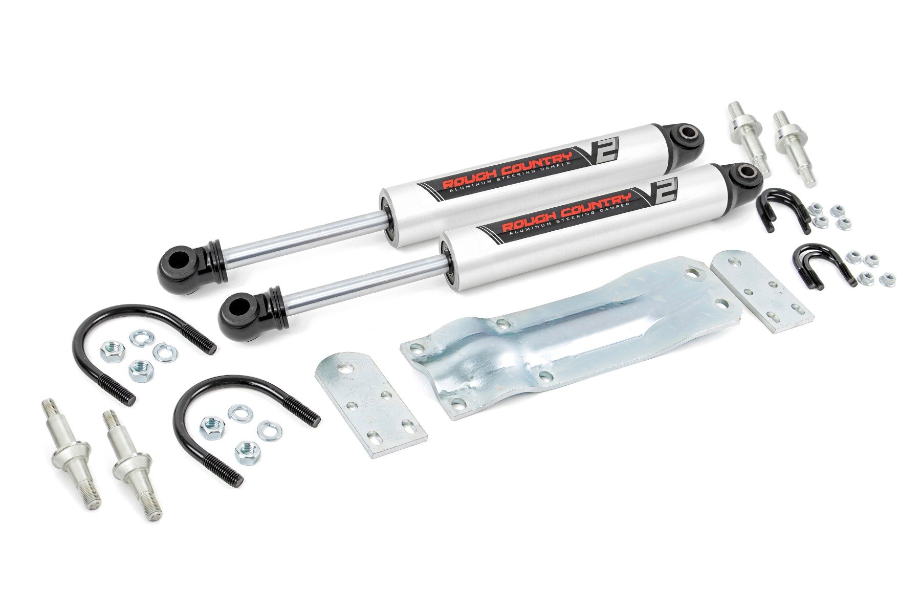 V2 Steering Stabilizer | Dual | GMC C15 / K15 Truck (69-87) / Half-Ton Suburban (73-91) 