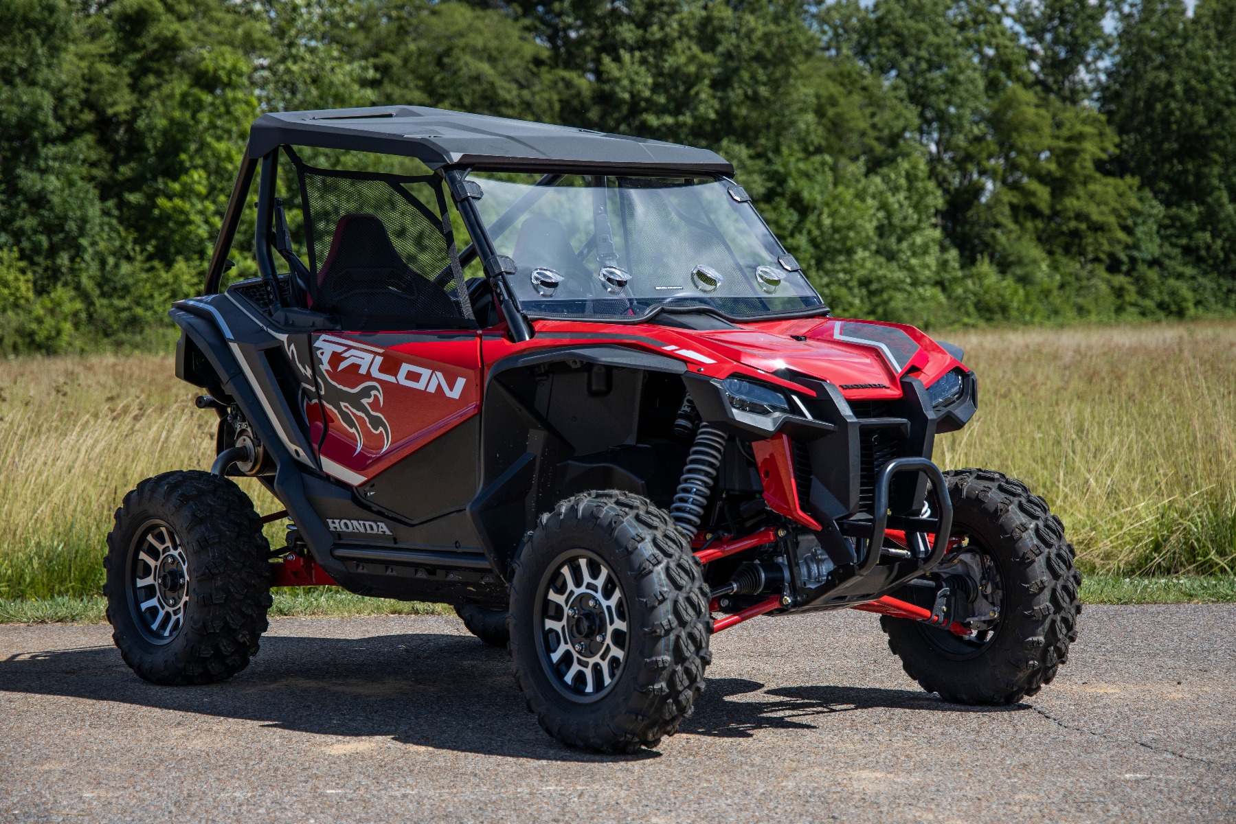 Vented Full Windshield | Scratch Resistant | Honda Talon 1000