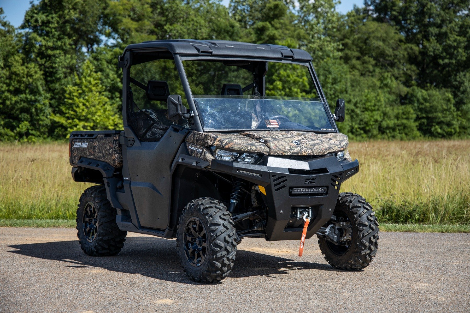 LED Light | Bumper Mount | 12" and 6" Pair Combo | Can-Am Defender HD 8 / HD 9 / HD 10