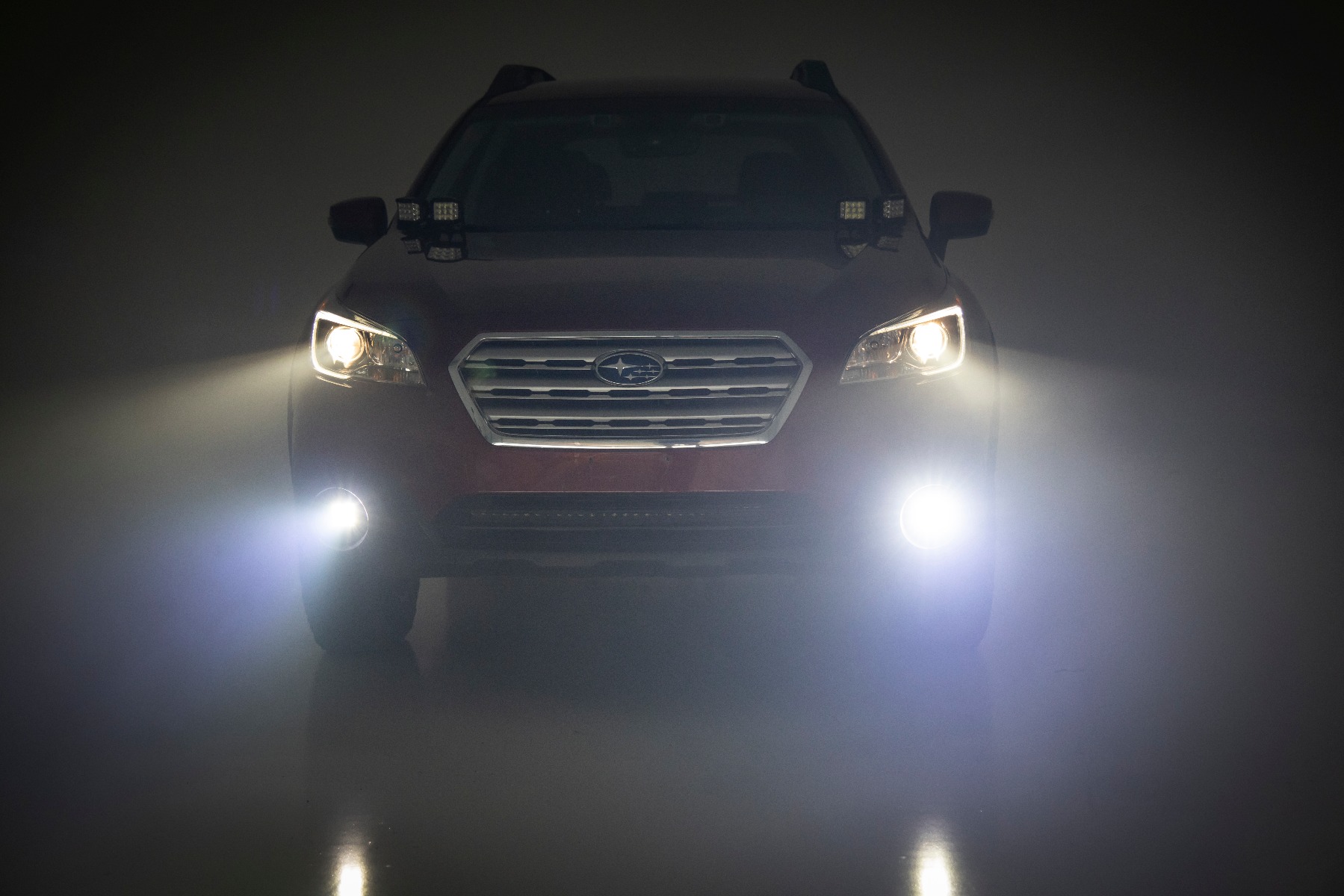 LED Light Kit | Fog Mount | 2" Black Pair | Fog | Subaru Outback (15-19)