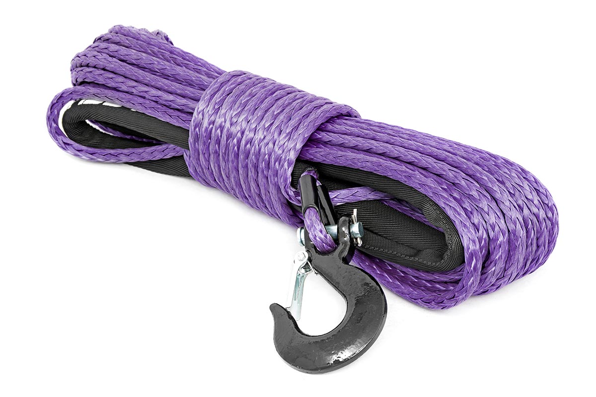 Synthetic Rope | 3 / 8 Inch | 85 Ft | Purple