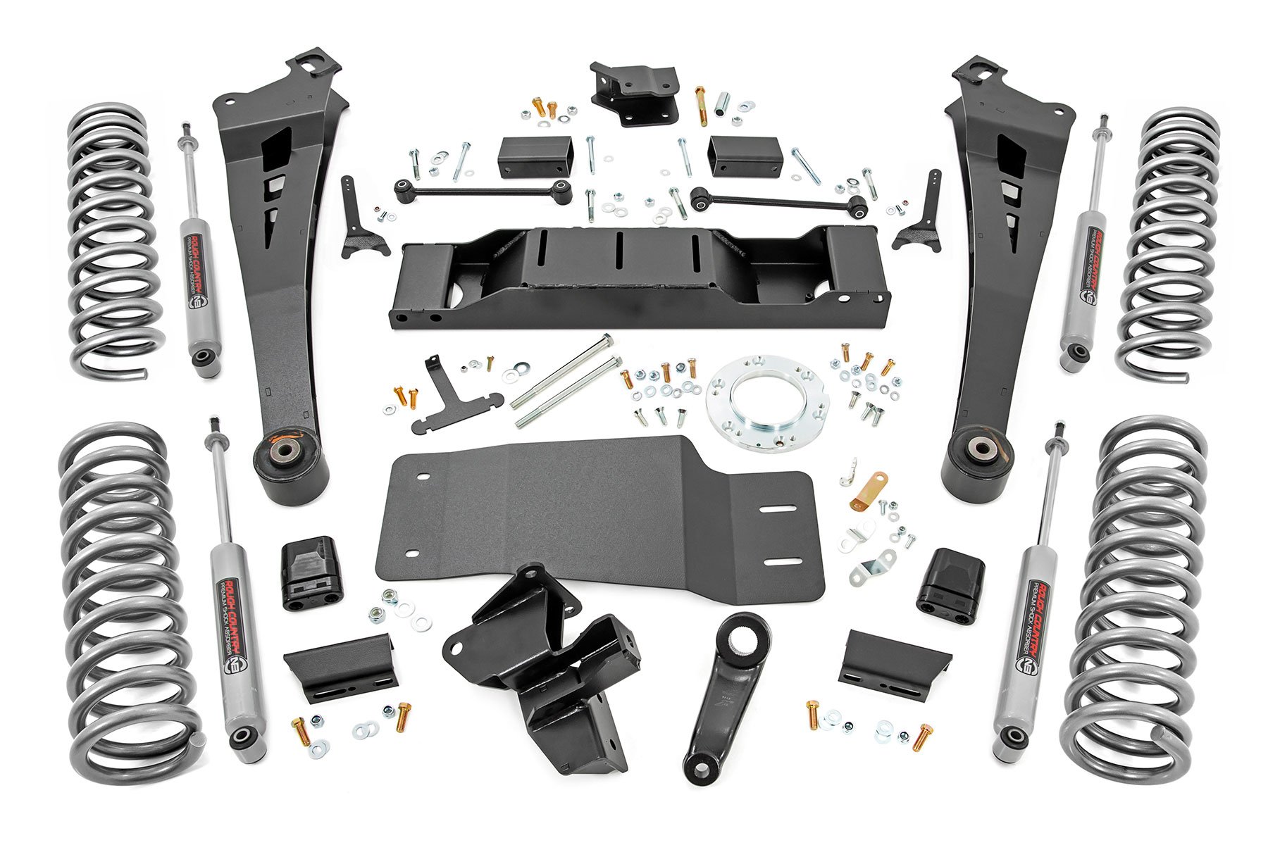 5 Inch Lift Kit | Dual Rate Coils | Non-AISIN | Ram 2500 4WD (19-23)