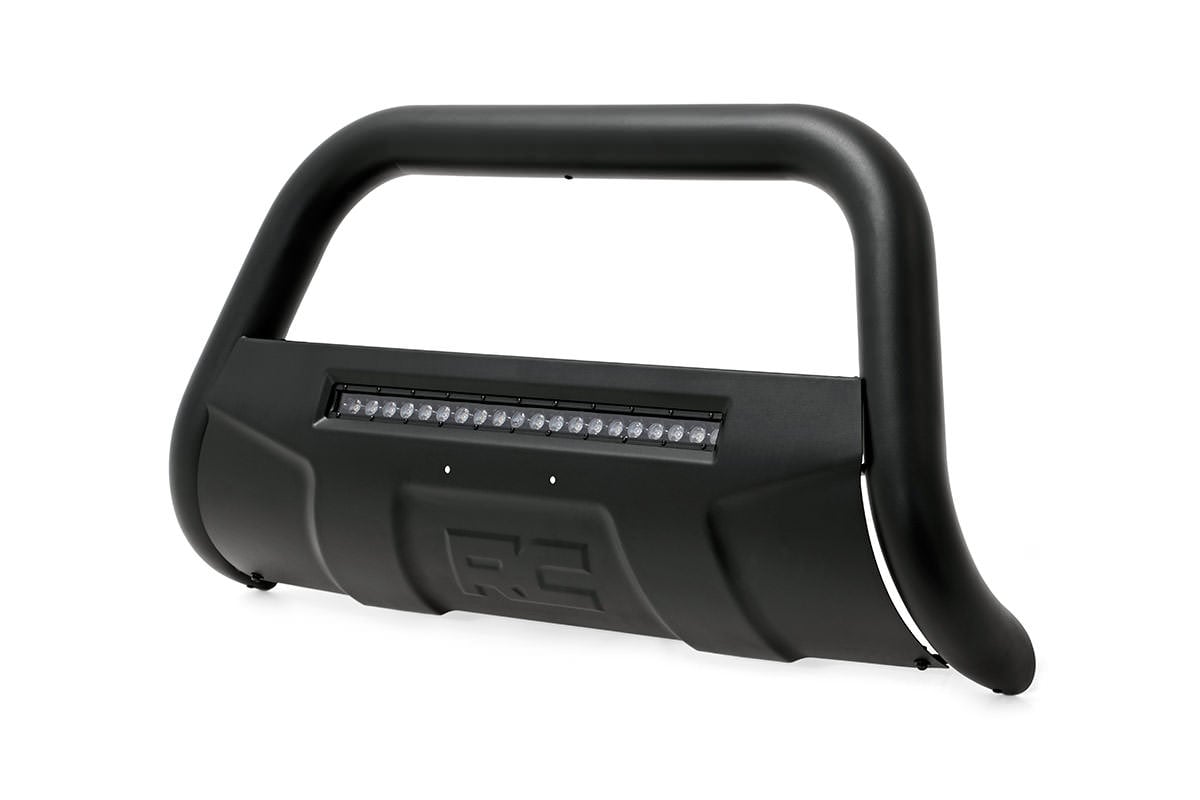 Black LED Bull Bar | Chevy / GMC 1500 Truck / SUV 2WD / 4WD (2007-2020)