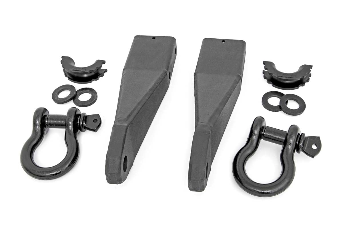 Tow Hook Brackets | D-Ring Combo | GMC Sierra 2500 HD 2WD / 4WD (2020-2024)