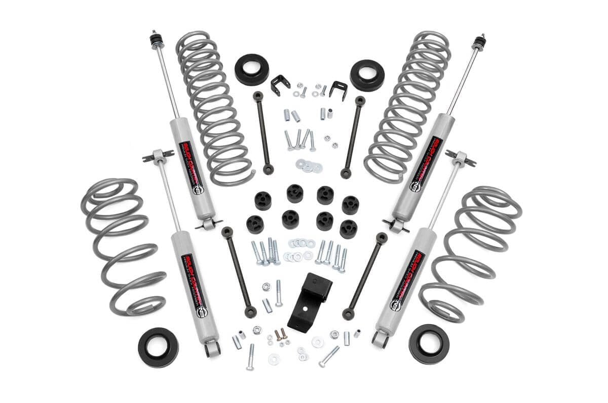 3.25 Inch Lift Kit | 4 Cyl | Jeep Wrangler TJ 4WD (1997-2002)