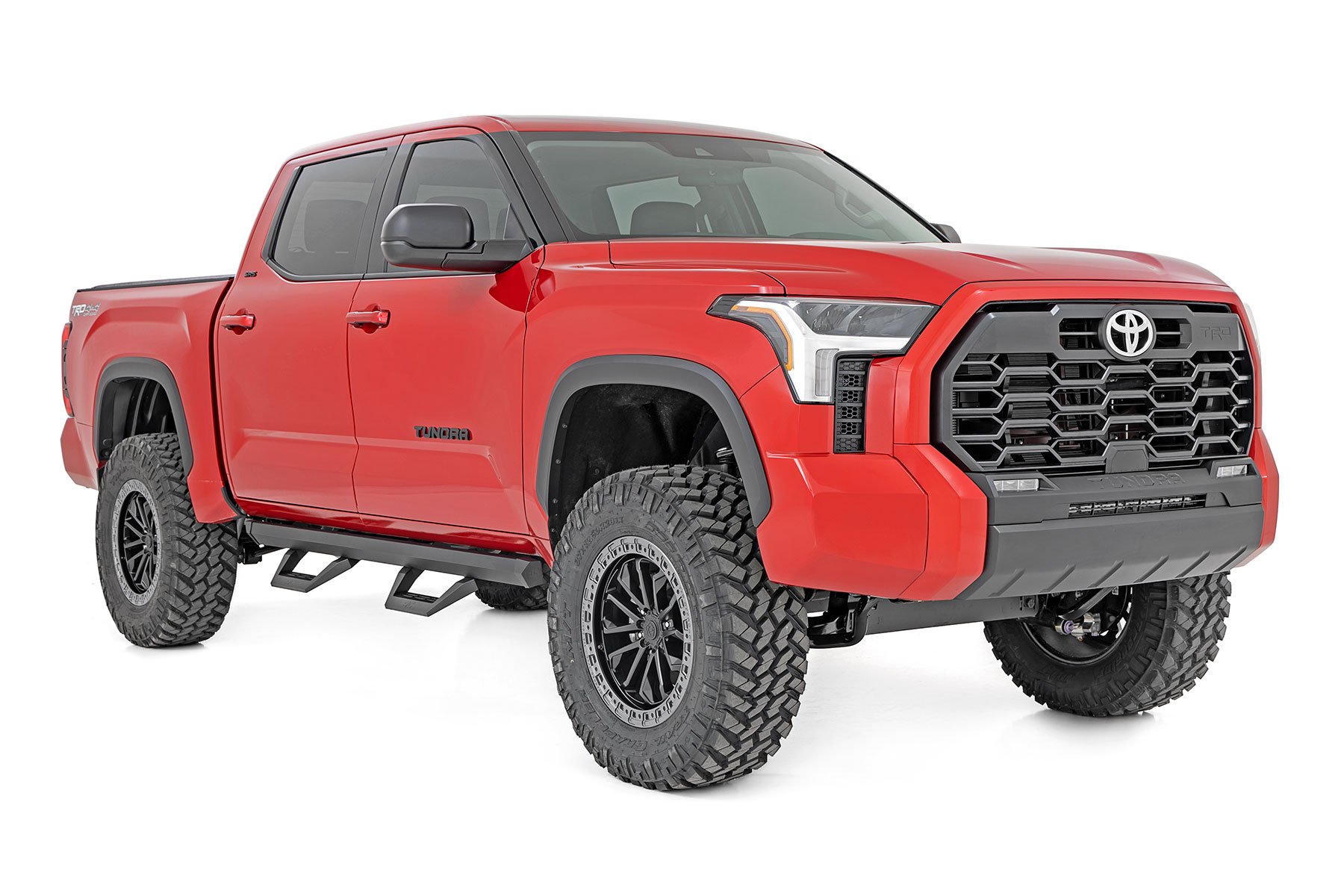 SRX2 Adj Aluminum Steps | CrewMax | Toyota Tundra 2WD / 4WD (2022-2024)