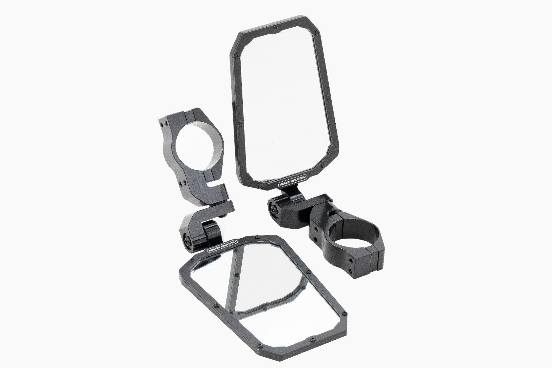 UTV Aluminum Side View Mirrors | Horizontal