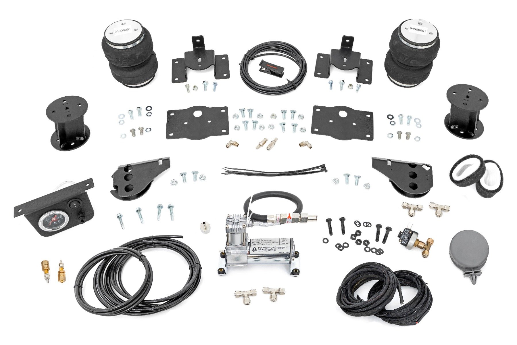 Air Spring Kit w / compressor | 6 Inch Lift Kit | Ram 1500 2WD / 4WD