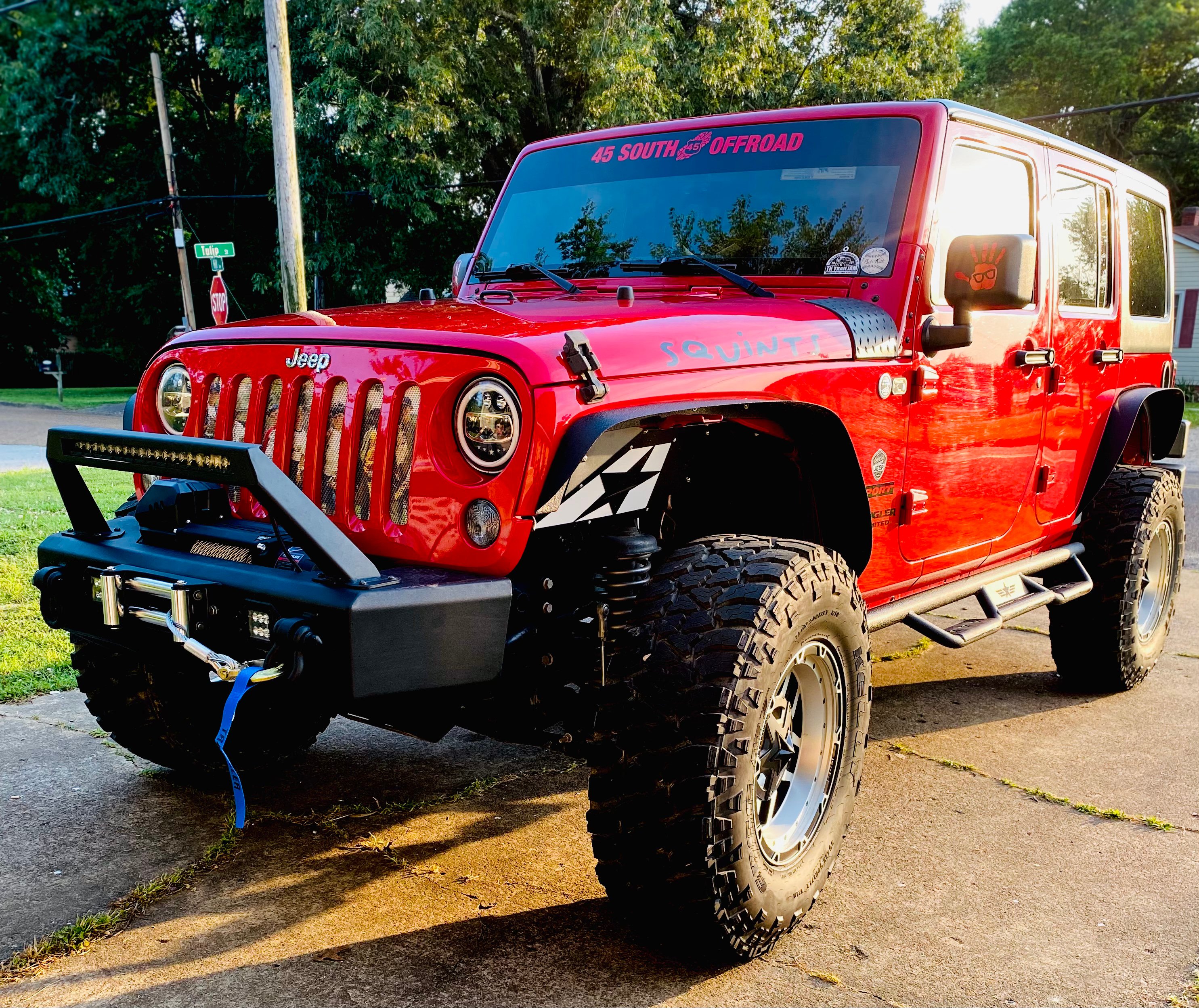 View build 3.5 Inch Lifted 2014 Jeep Wrangler JK Unlimited 4WD | Rough ...