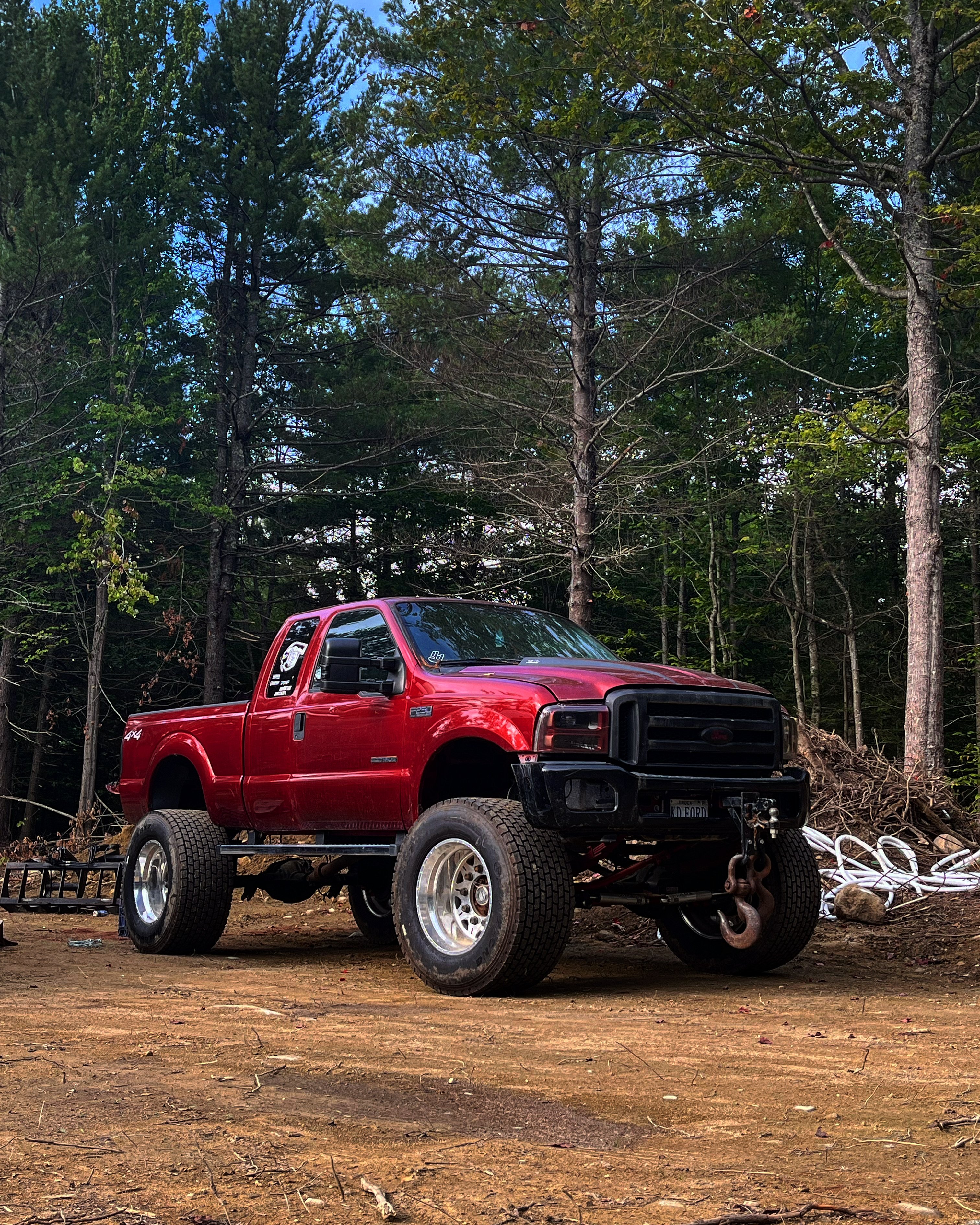 View build 7.5 Inch Lifted 2001 Ford F-250 Super Duty 4WD | Rough Country