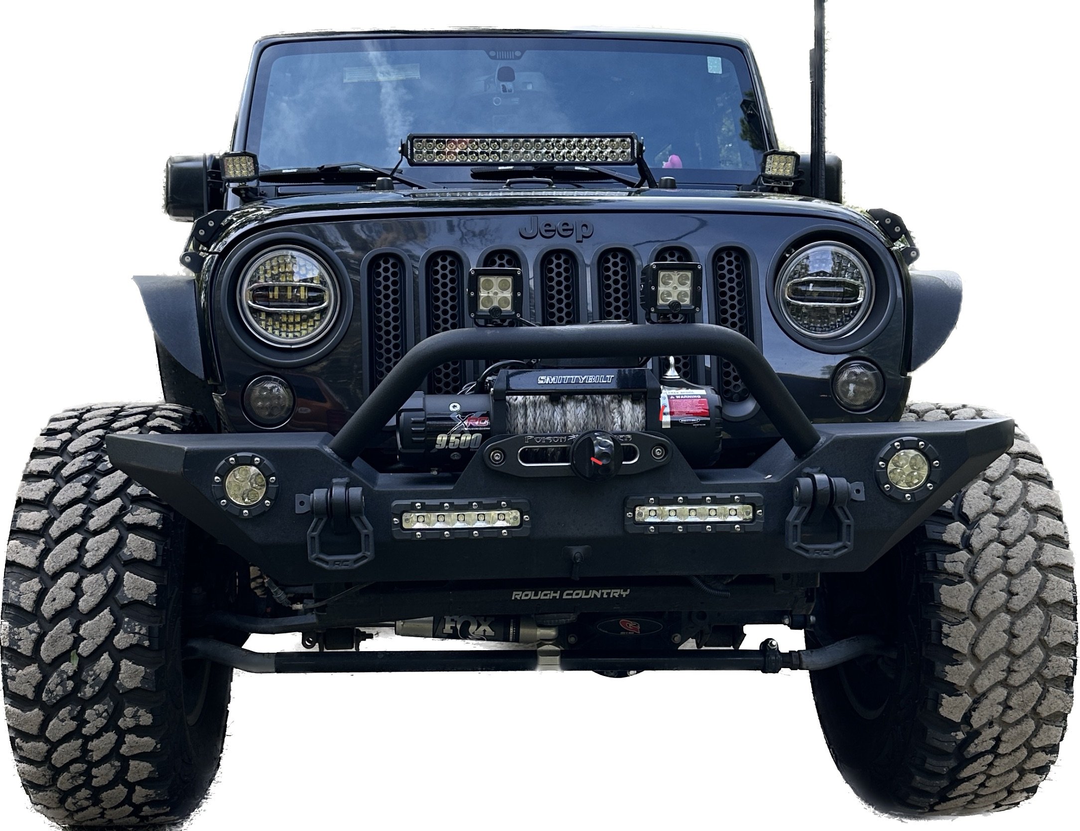 2.5 Inch Lift Kit | Jeep Wrangler JK 4WD (2007-2018) | Rough Country