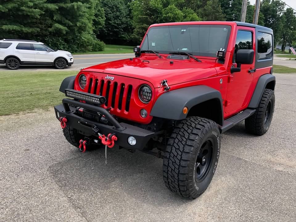 View Build 3.5 Inch Lifted 2016 Jeep Wrangler Jk (2 Door) 4wd 