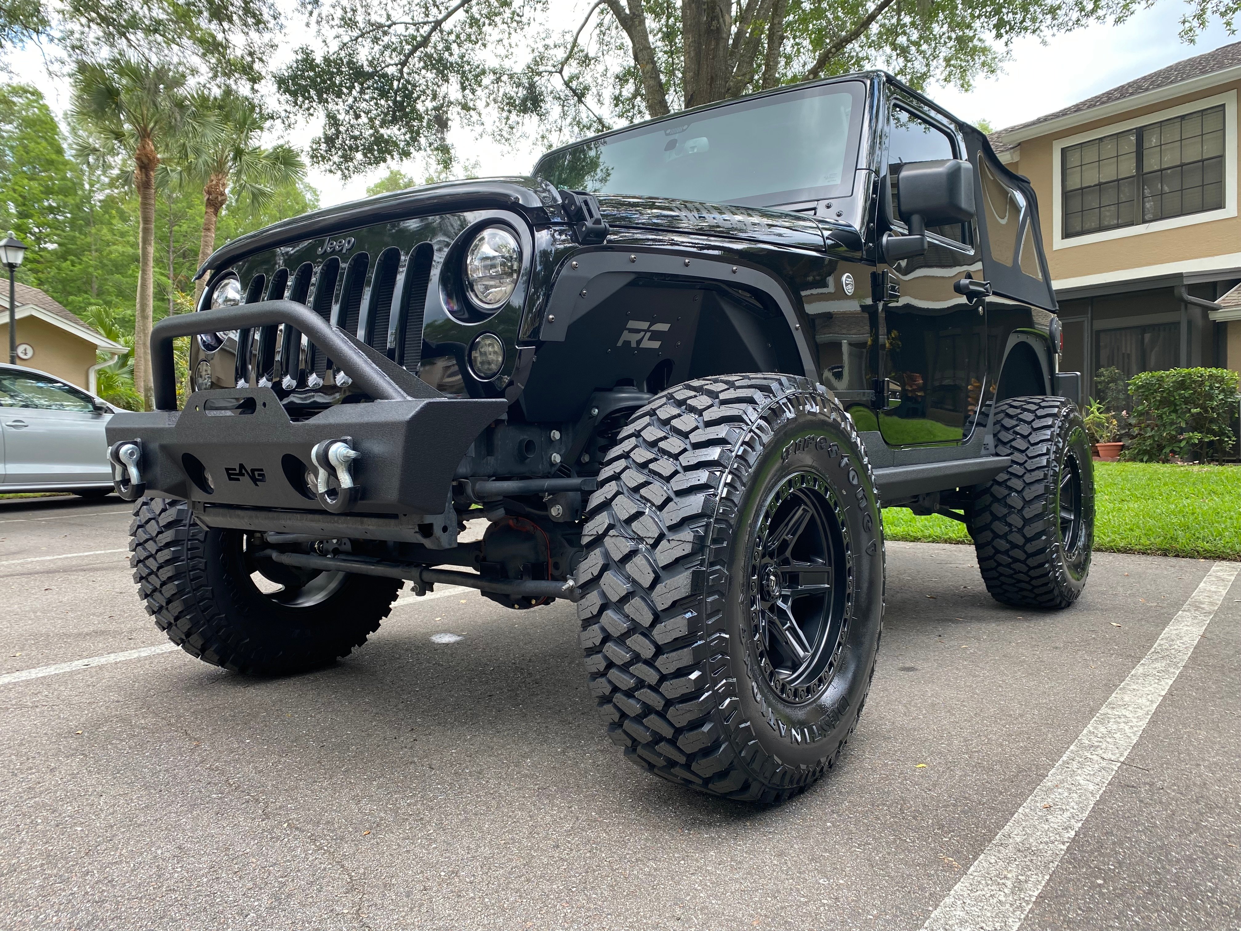 View build 2.5 inch Lifted 2017 Jeep Wrangler JK 2 Door 4WD