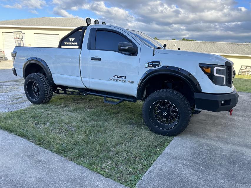 nissan titan single cab lifted