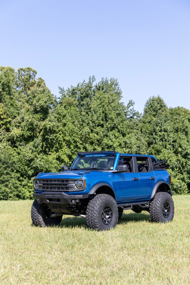 View build 7 inch Lifted 2022 Ford Bronco