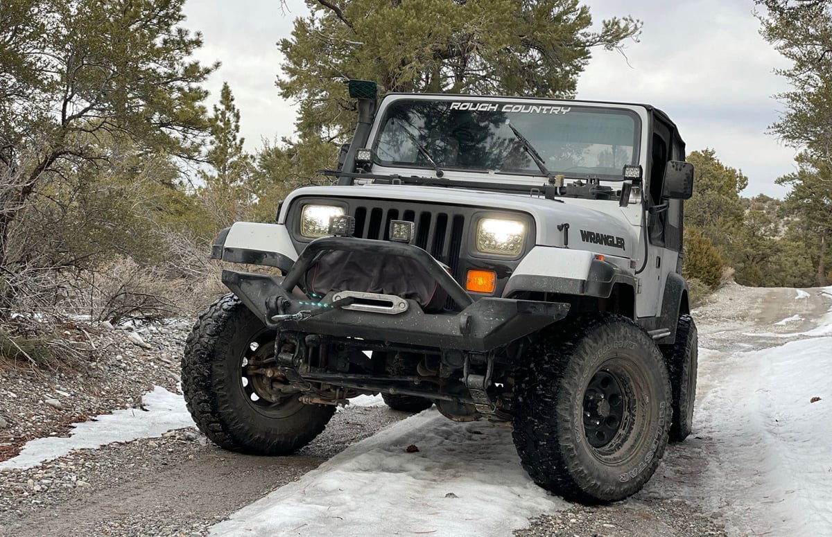A 1997 Overlanding Jeep Wrangler TJ Named Yeti