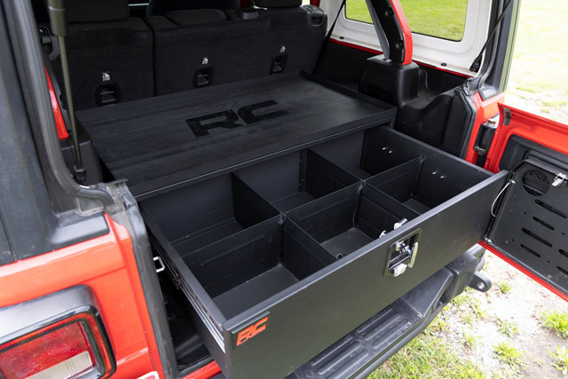 Jeep storage box