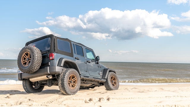 Jeep JK coil spacer lift