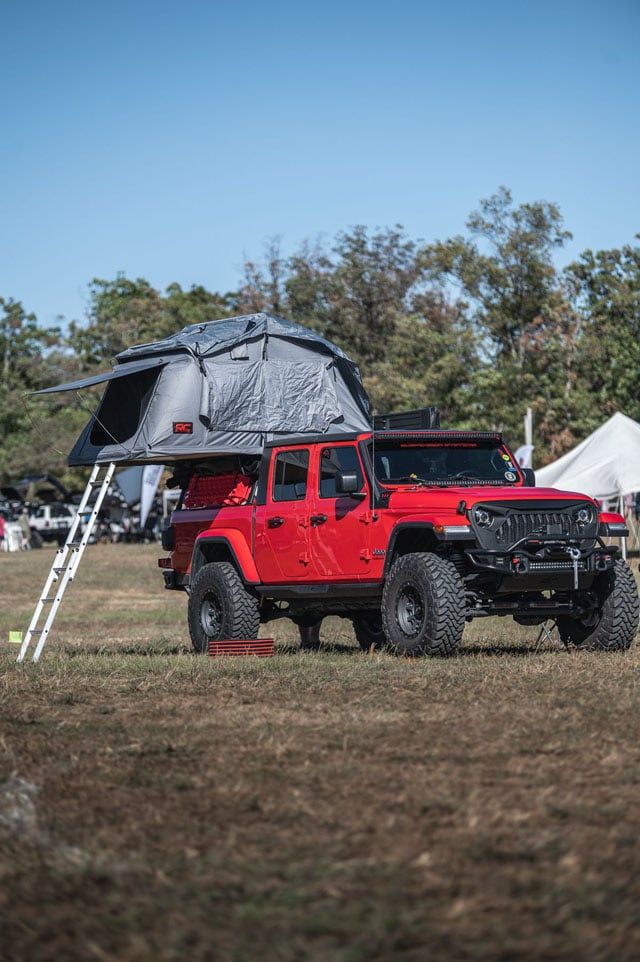 Jeep Gladiator, Roof Top Tent